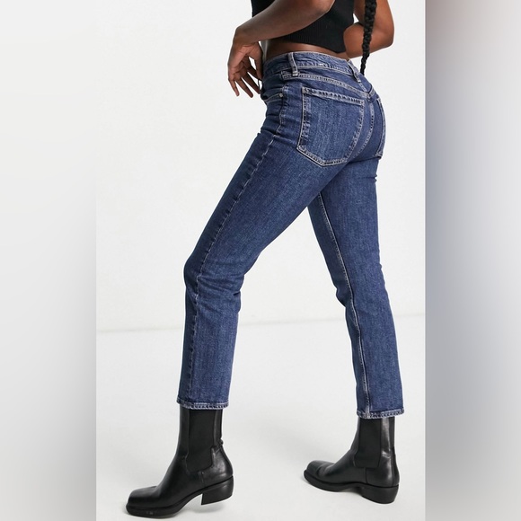 Mango brand, mom jeans, high rise - Picture 4 of 5